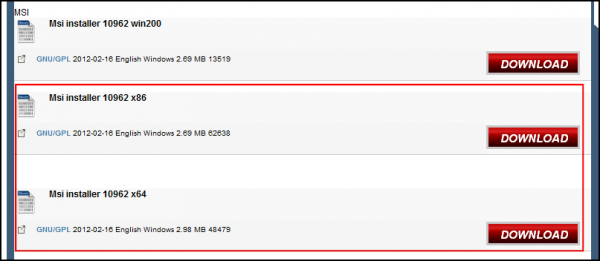Download UltraVNC .msi installers