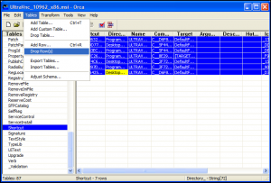 Removing shortcuts using Orca