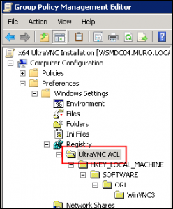 Update Registry Wizard Label