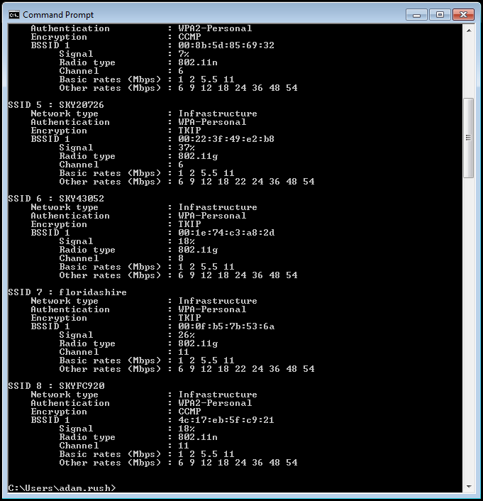 netsh bridge show adapter not displaying netsh bridge show adapter not displaying